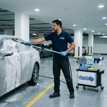 Mobile car wash in Dubai Silicon Oasis