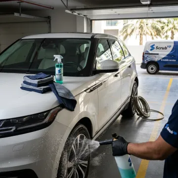 Car care products for a clean vehicle in Dubai