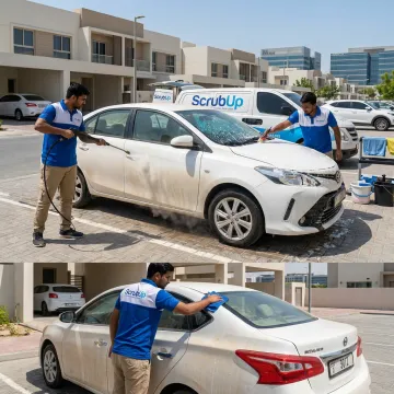 Heavy duty mobile car cleaning service