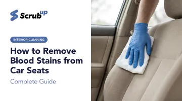 How to Remove Blood Stains from Car Seats: Complete Guide