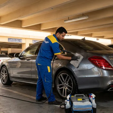 Mobile car detailing in Dubai