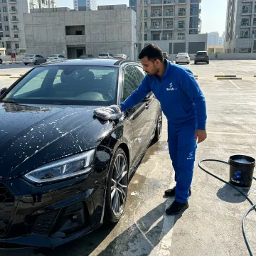 Car paint restoration in Dubai