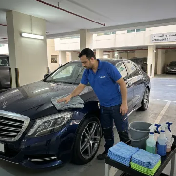 Professional car detailing in Dubai