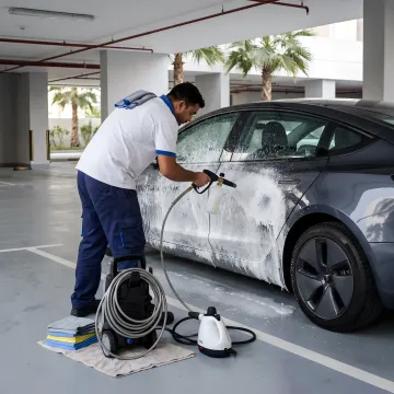 Tesla Detailing Services in Dubai