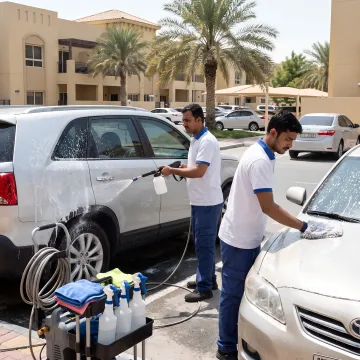 Van Fleet Washing Services in Dubai