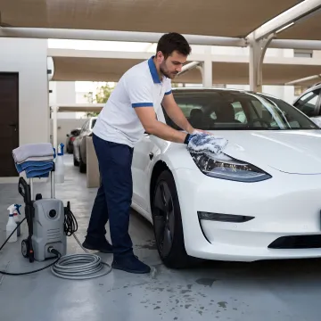 Tesla Car Wash Dubai: EV-Safe Services