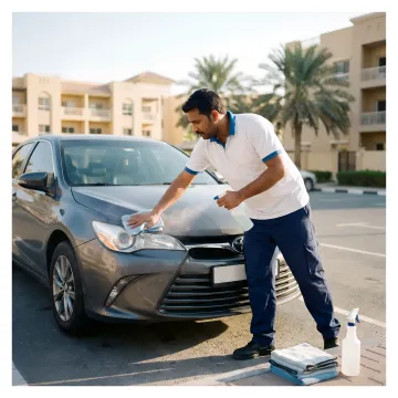 Eco-Friendly Waterless Car Wash Services Dubai