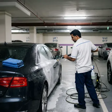 Car Wash Service in Dubai Silicon Oasis