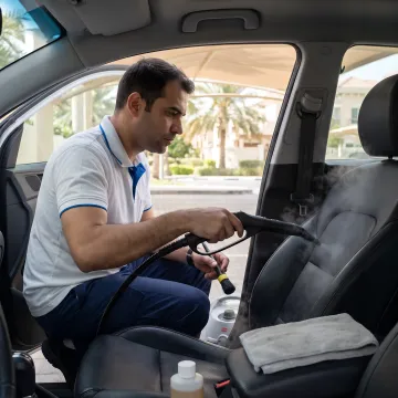 Car Leather Cleaning and Repair Service in Dubai