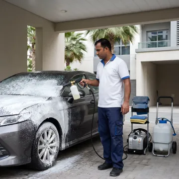 Easy Car Wash Service at Your Doorstep