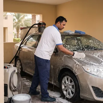 Fast and Efficient Express Car Wash Dubai