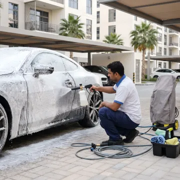 Top Sports Car Wash Services in Dubai