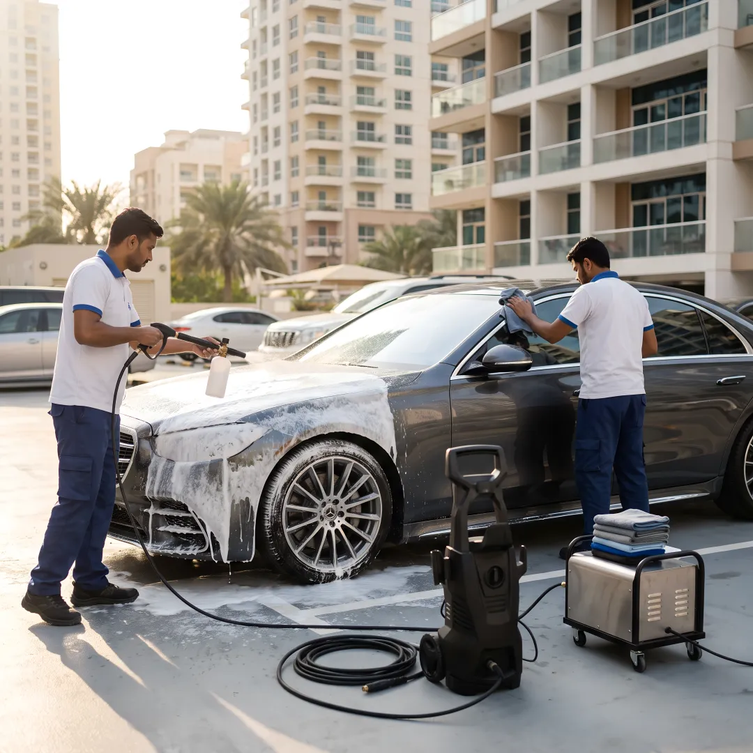 Professional Car Wash Services in Dubai Marina