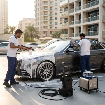 Professional Car Wash Services in Dubai Marina