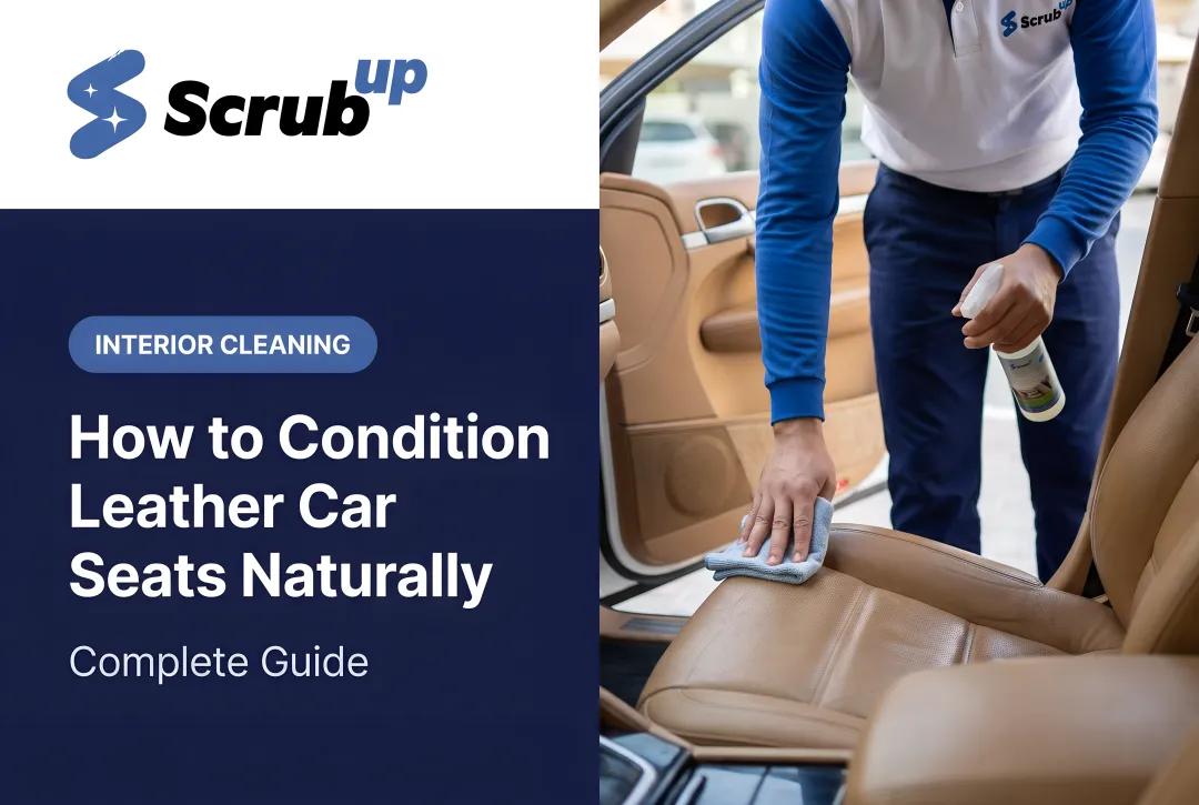 How to Condition Leather Car Seats Naturally: Complete Guide