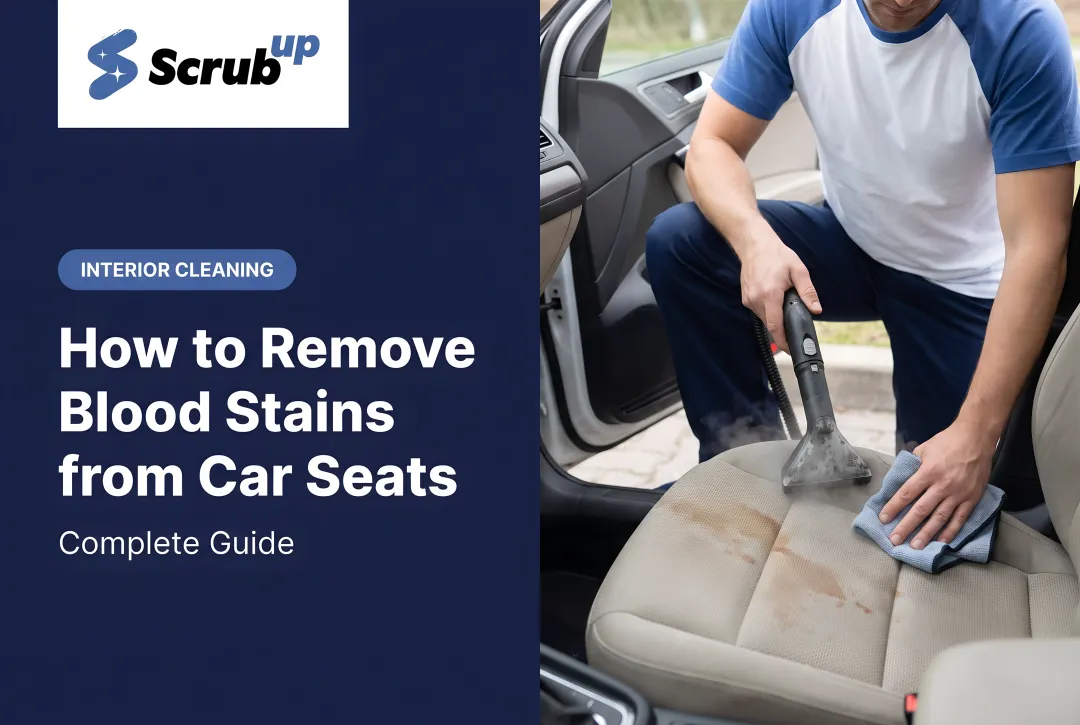 How to Remove Blood Stains from Car Seats: Complete Guide