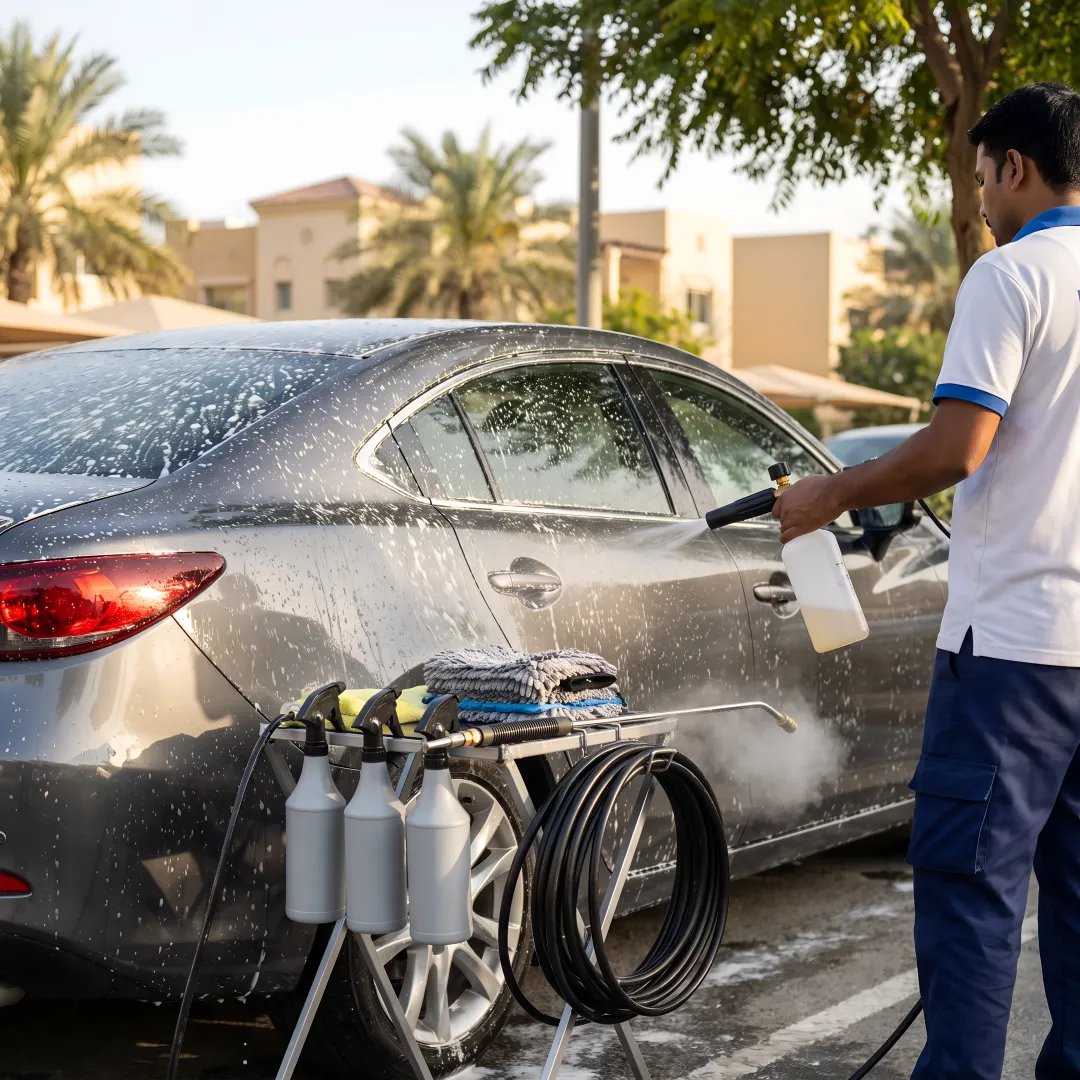 Car detailing products in Dubai