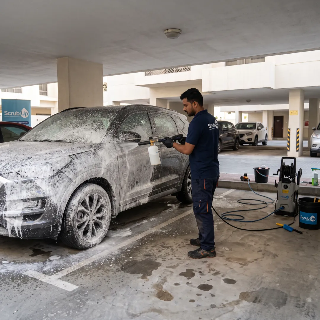 How to Choose the Best Bubble Foam Car Wash Service in UAE