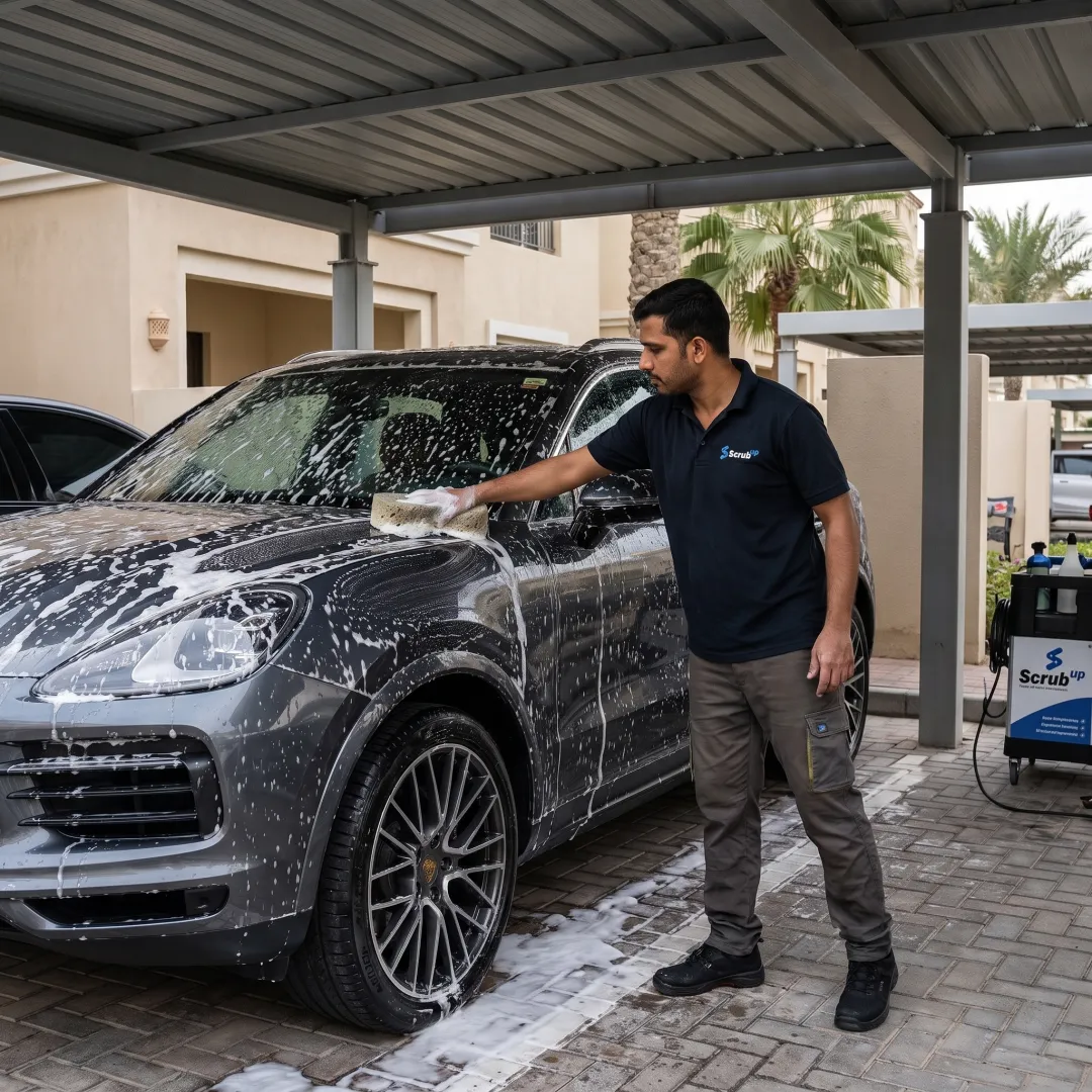 How to Book the Best Home Service Carwash in UAE