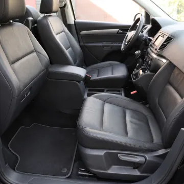 Clean car cabin after detailing