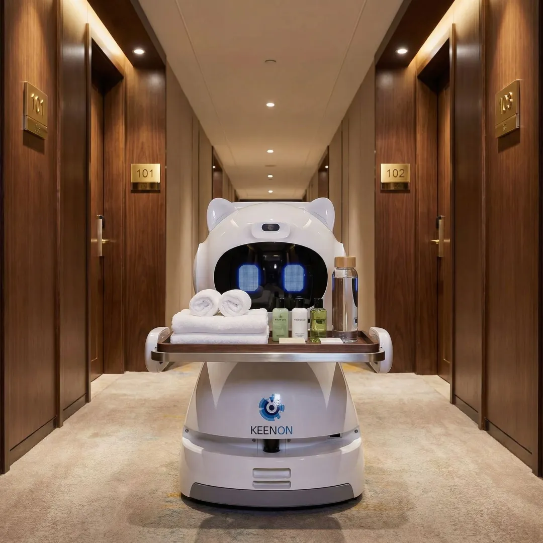 Delivery Robots for San Francisco Hotels - Seamless Room Service
