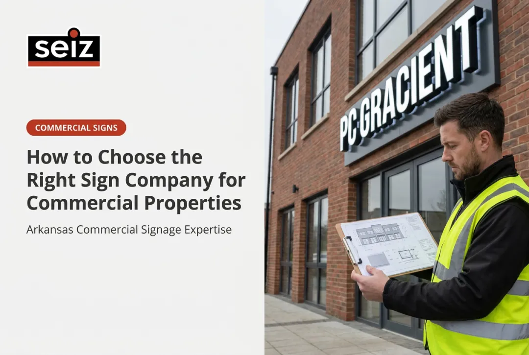 How to Choose the Right Sign Company for Commercial Properties