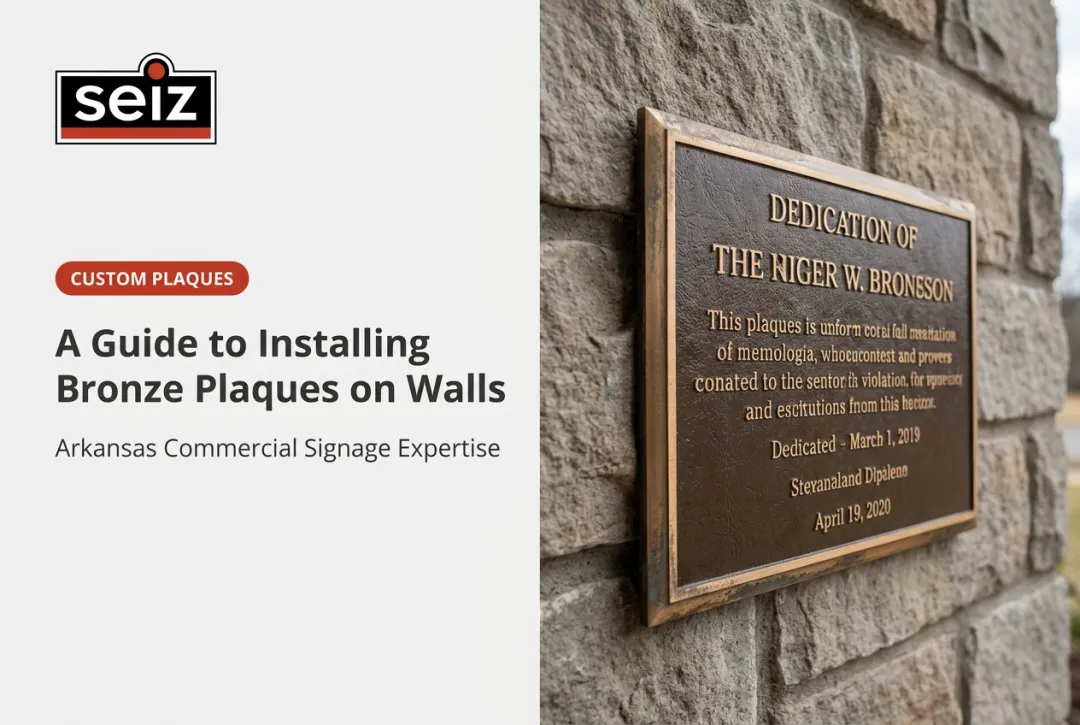 A Guide to Installing Bronze Plaques on Walls