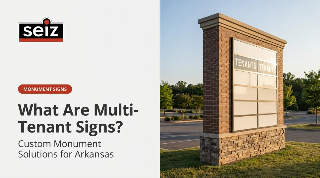 What Are Multi-Tenant Signs?