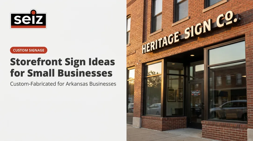 Storefront Sign Ideas for Small Businesses