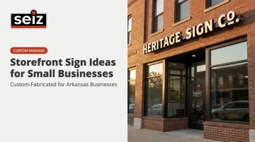 Storefront Sign Ideas for Small Businesses