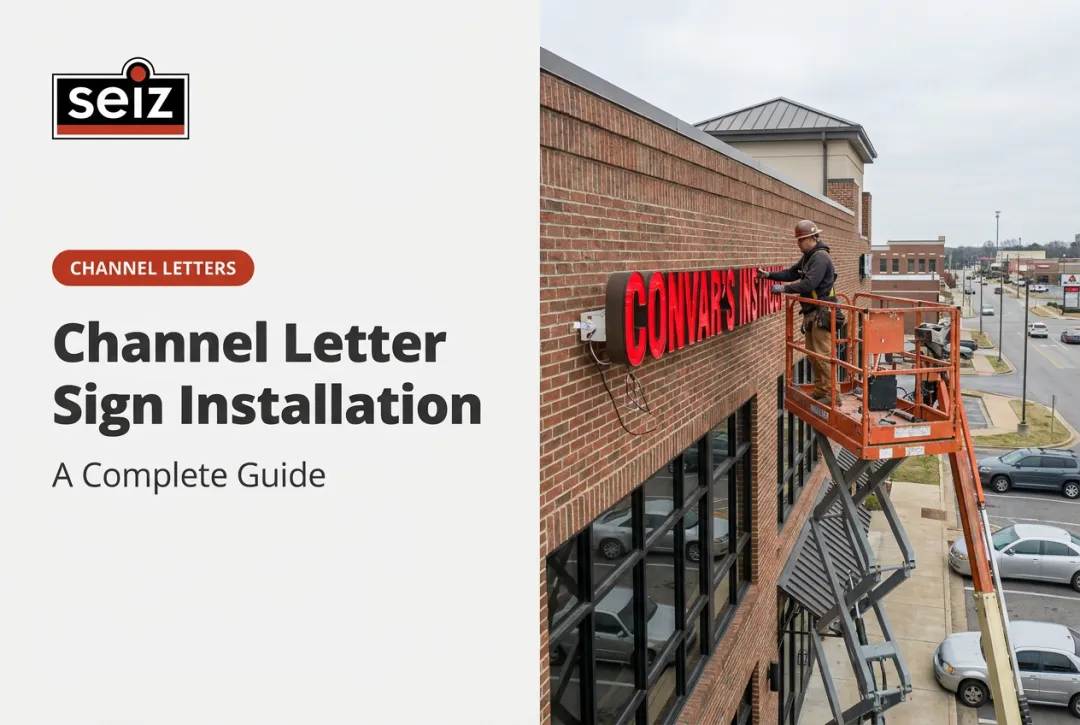 Channel Letter Sign Installation: A Complete Guide
