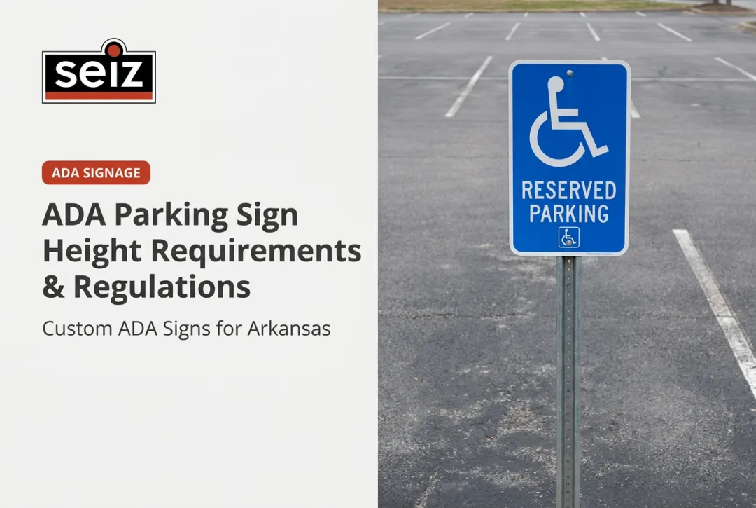 ADA Parking Sign Height Requirements & Regulations