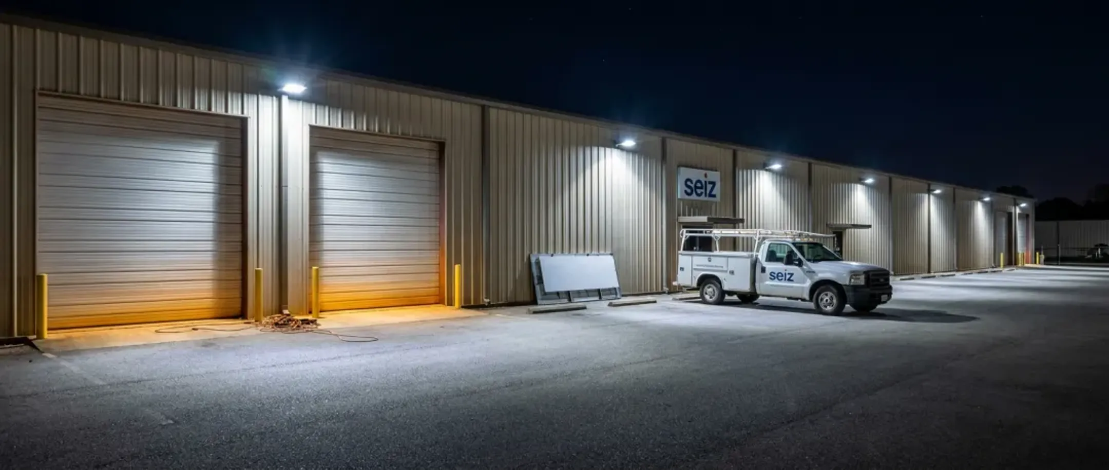 Industrial Distribution Center Parking Lot