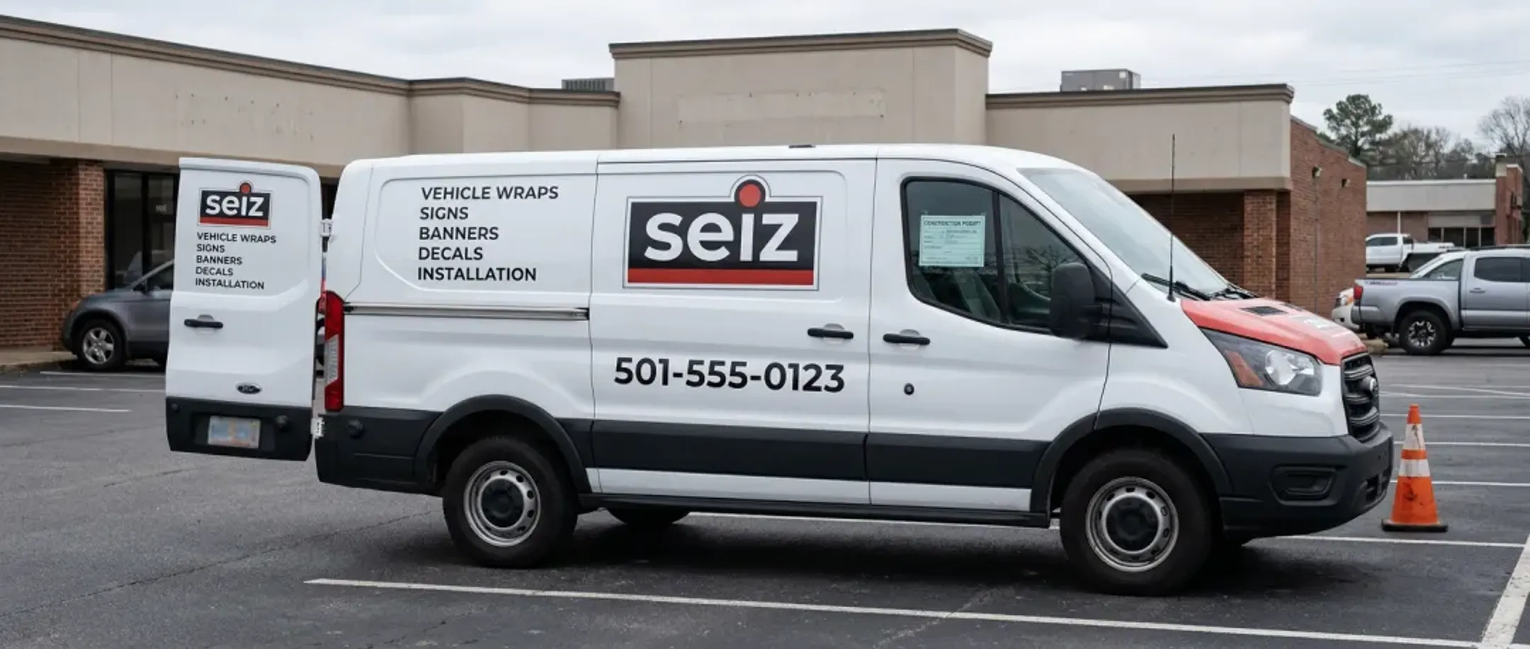 Service Contractor Vehicle Wrap