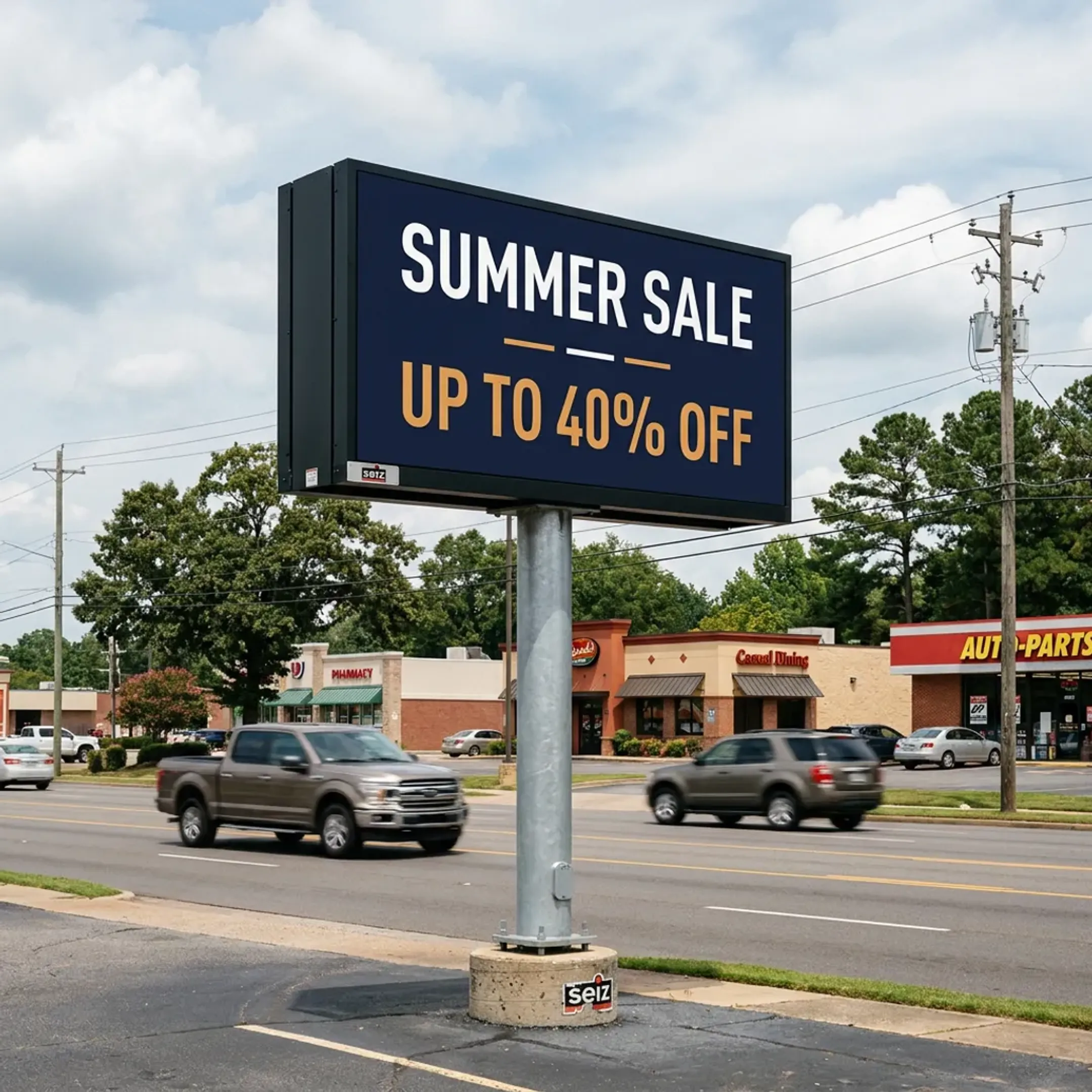 Retail & Commerce Billboard Advertising