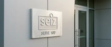 Corporate Office Cast Aluminum Address Plaque