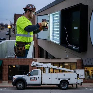 Sign Repair and Maintenance