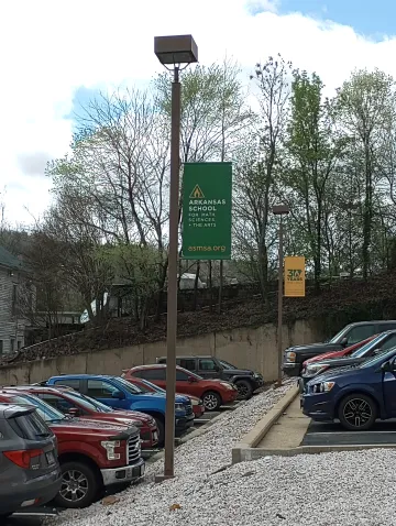 Parking Lot Lights — Commercial LED Parking Lot Lighting & Pole Light Installation in Arkansas | LED Parking Lot & Area Lighting — Shoebox Lights