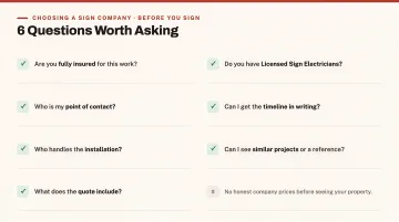 Questions Worth Asking Before You Sign