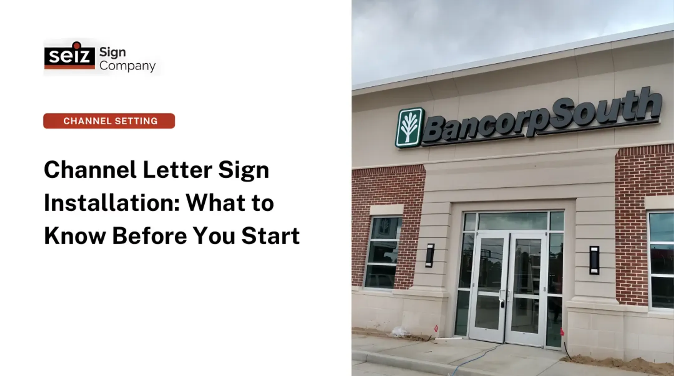 Channel Letter Sign Installation: A Complete Guide