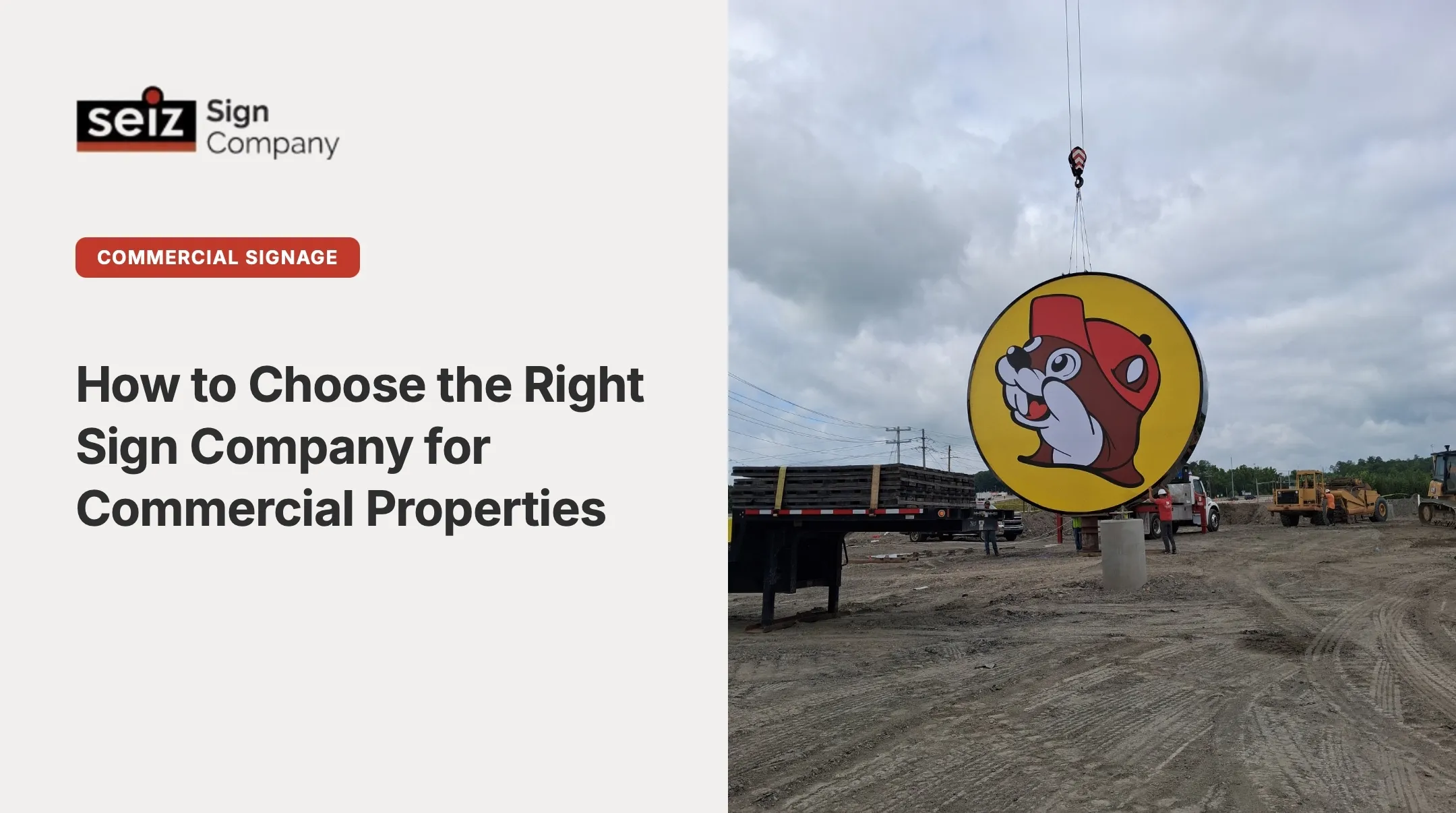 How to Choose the Right Sign Company for Commercial Properties