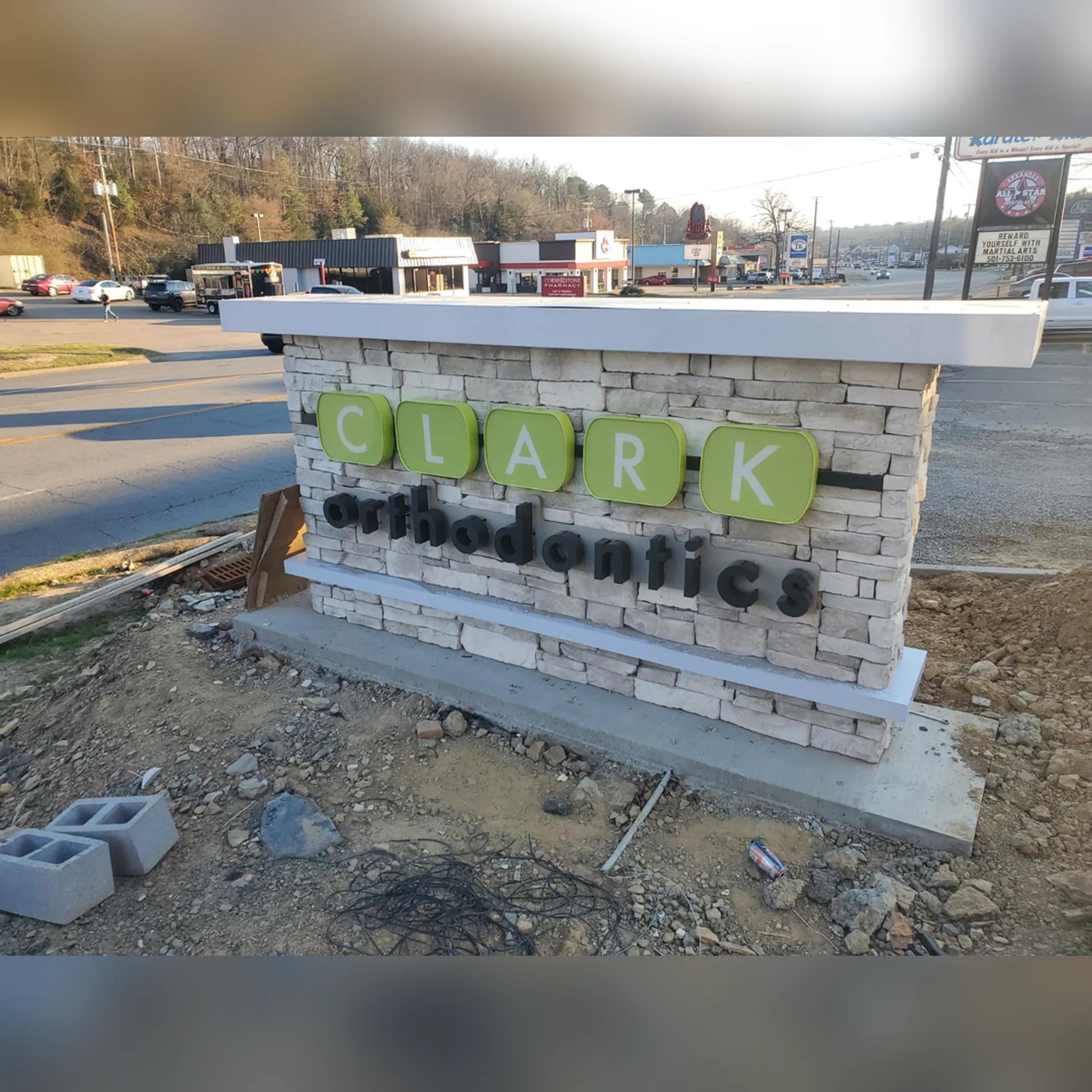 Sign design and installation process