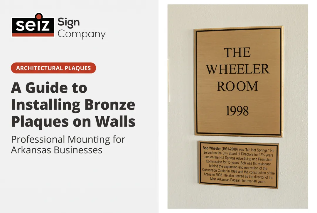 A Guide to Installing Bronze Plaques on Walls