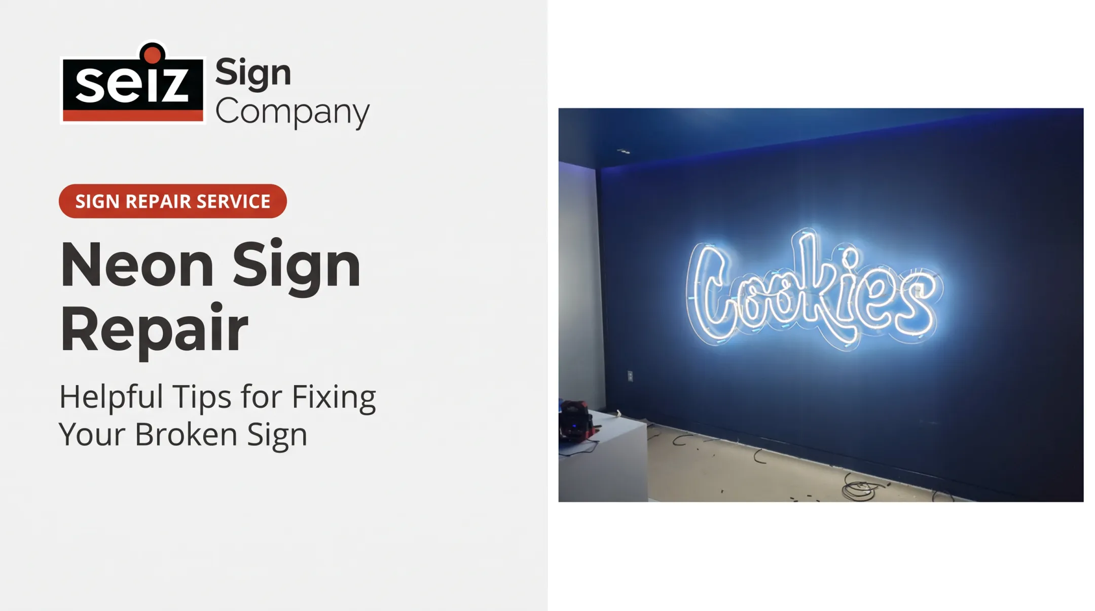 Neon Sign Repair: Helpful Tips for Fixing Your Broken Sign