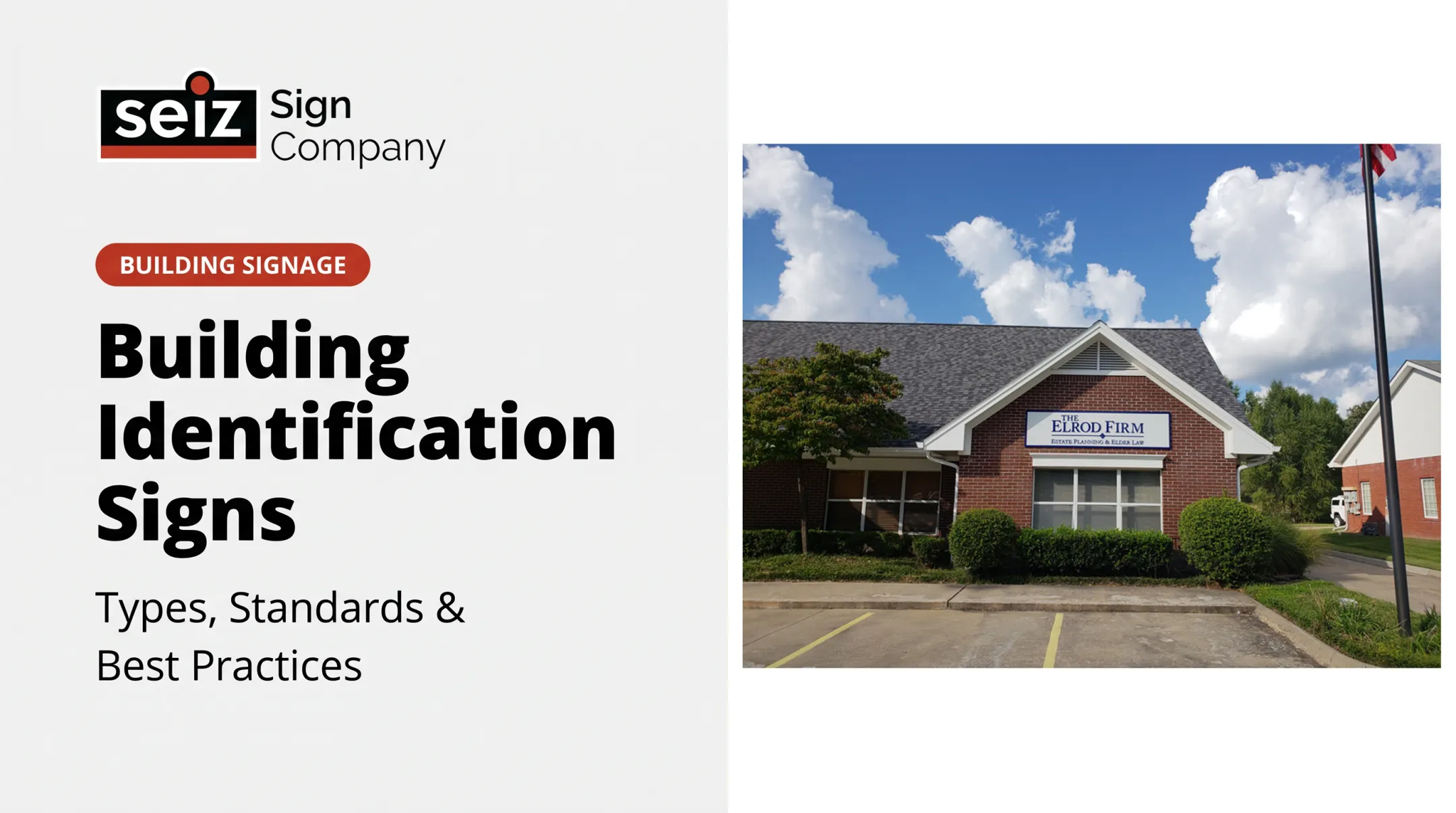 Building Identification Signs: Types, Standards &amp; Best Practices