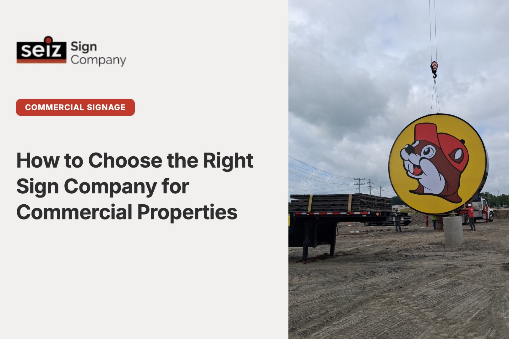 How to Choose the Right Sign Company for Commercial Properties