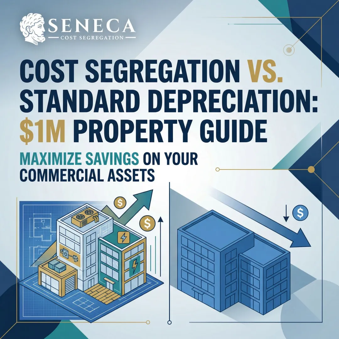 Cost Segregation vs. Standard Depreciation: $1M Property Guide