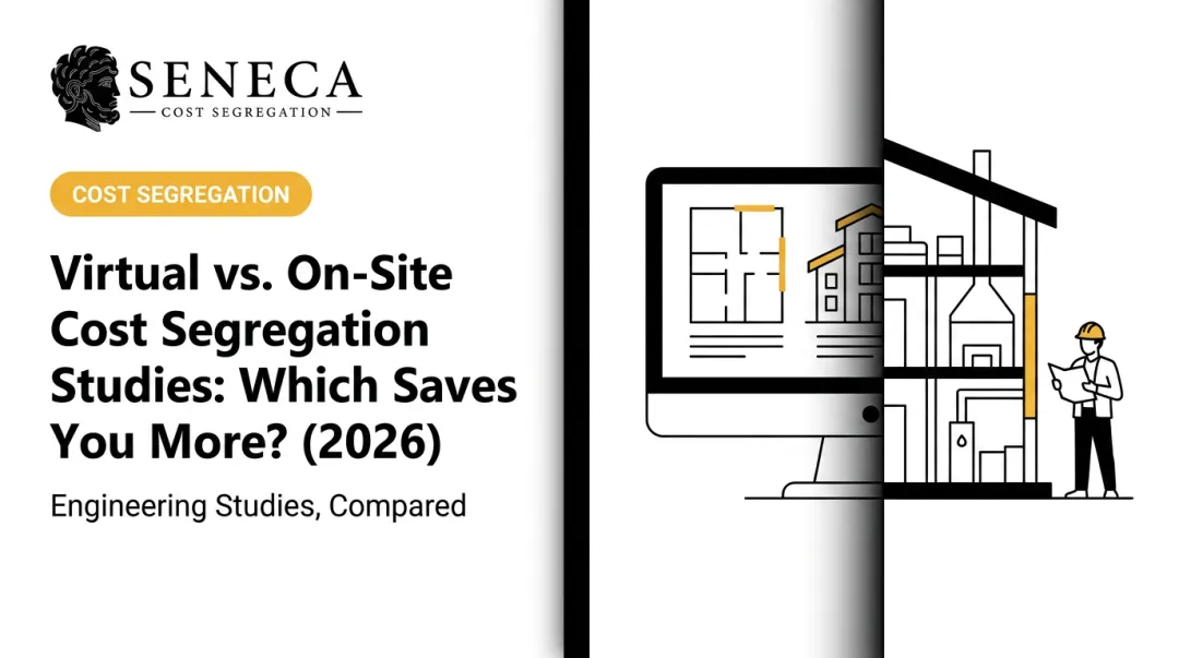 Virtual vs. On-Site Cost Segregation Studies: Which Saves You More? (2026)