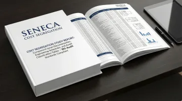 Seneca Cost Segregation engineering study report with component-level documentation and schedules