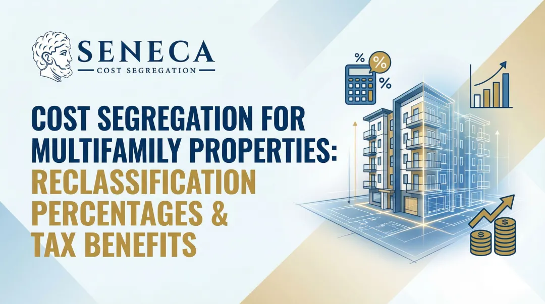 Cost Segregation for Multifamily Properties: Reclassification Percentages & Tax Benefits
